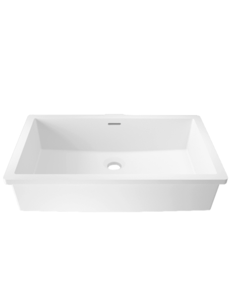 Umywalka łazienkowa solid surface Porcelanosa Krion Basic BC B819 48X28 E