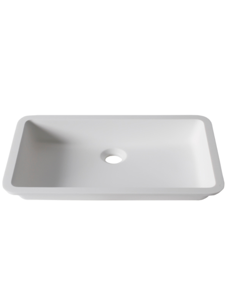 Umywalka łazienkowa solid surface Porcelanosa Krion Basic BC D801 48X28 E