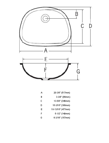 Umywalka łazienkowa solid surface Samsung Staron  A3201