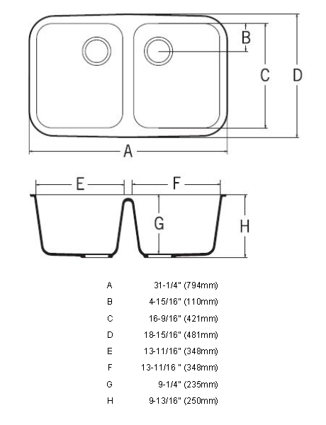 Zlewozmywak kuchenny solid surface Samsung Staron  A2311