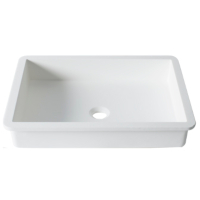 Umywalka łazienkowa solid surface Porcelanosa Krion® Basic BC B817 50X35 E